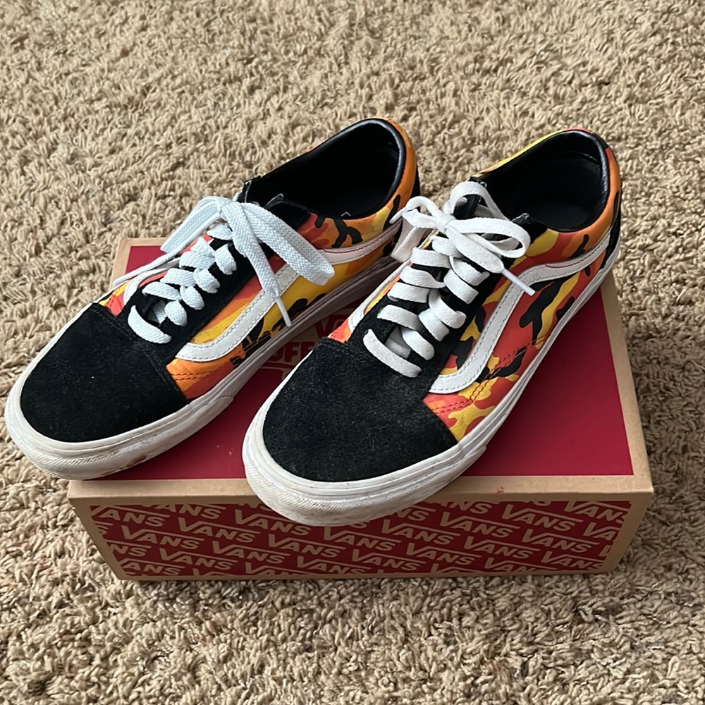 Camo vans